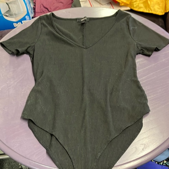 Ribbed bodysuit - Picture 1 of 4